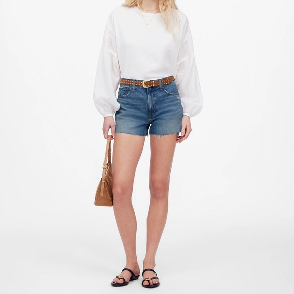 Madewell Pants - Madewell The Perfect Jean Shorts in Lockeford wash